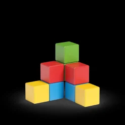 Outlet 062 Magicube Full Color Recycled Try Me 8 Pcs Costruzioni Bambini