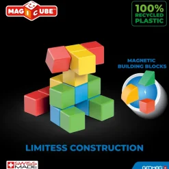 Outlet 067 Magicube Fullcolor Recycled Try Me 16 Pcs Costruzioni Bambini
