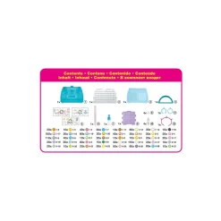 Best Acquabeads Valigetta Deluxe 1.400 Perline 48 Colori Kit Artistici E Pittura