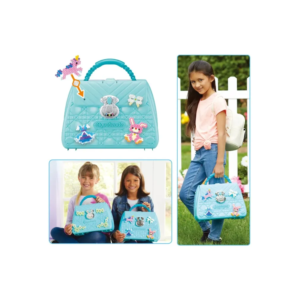 Best Acquabeads Valigetta Deluxe 1.400 Perline 48 Colori Kit Artistici E Pittura