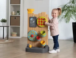 Best Activity Wall Di Con 6 Diverse Attivita Su Due Lati Casette Per Bambini