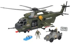 Hot Air Command Combat Copter Action Figures