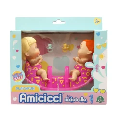 Sale Amicicci Nuovo Set Dondolo Con 2 Personaggi Inclusi Nella Confezione Mini Dolls