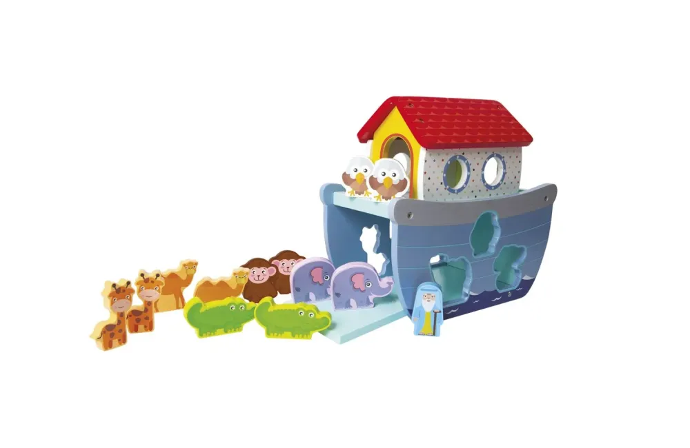 Sale Arca Di Noe Giochi Di Imitazione In Legno
