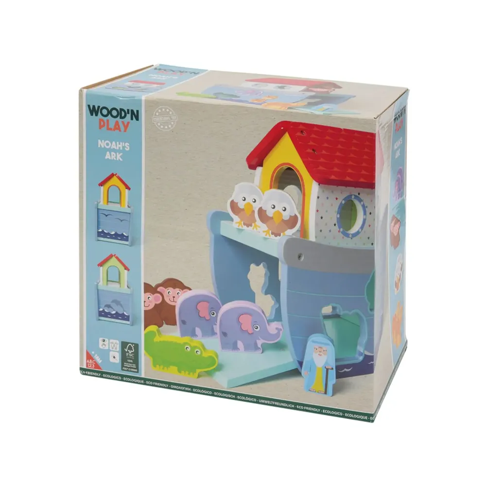 Sale Arca Di Noe Giochi Di Imitazione In Legno