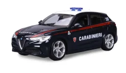 Auto Alfa Romeo Con Licenza Ufficiale Carabinieri In Scala 1/24 Modellini Veicoli In Scala