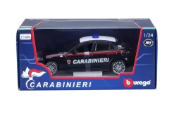 Auto Alfa Romeo Con Licenza Ufficiale Carabinieri In Scala 1/24 Modellini Veicoli In Scala