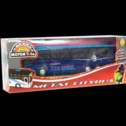 New Autobus In Metallo Macchinine Bambini