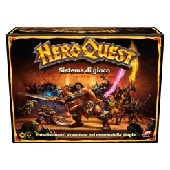 Clearance Avalon Hill Heroquest, Gioco Di Avventura Fantasy Con Oltre 65 Miniature, Dai 14 Anni In Su, Per 2-5 Giocatori (Versione Italiana) Giochi Di Strategia
