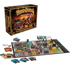 Clearance Avalon Hill Heroquest, Gioco Di Avventura Fantasy Con Oltre 65 Miniature, Dai 14 Anni In Su, Per 2-5 Giocatori (Versione Italiana) Giochi Di Strategia