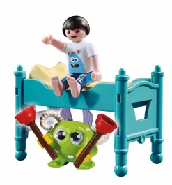 Bambino Con Mostro Set Costruzioni