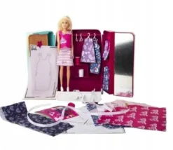 New Armadio Crea La Moda, Playset Armadio Crea La Moda Con Bambola Inclusa, Tanti Accessori, 3+ Anni, Y2737 Fashion Dolls