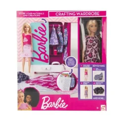 New Armadio Crea La Moda, Playset Armadio Crea La Moda Con Bambola Inclusa, Tanti Accessori, 3+ Anni, Y2737 Fashion Dolls