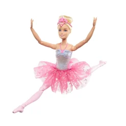 Dreamtopia Luci Scintillanti, Ballerina Magico Tutu, Bambola Dai Capelli Biondi, Con Luci, Coroncina E Tutu Rosa, Giocattolo Per Bambini, 3+ Anni, Hlc25 Fashion Dolls