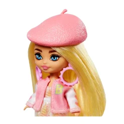 Discount Extra Mini Minis, Bambola Bionda Con Basco E Giacca In Stile College, Borsetta A Forma Di Orsacchiotto Gommoso, Abiti E Accessori, Giocattolo Per Bambini, 3+ Anni, Hln48 Macchinine Bambini