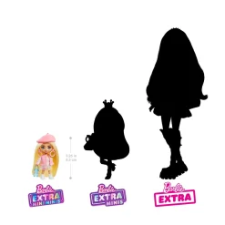 Discount Extra Mini Minis, Bambola Bionda Con Basco E Giacca In Stile College, Borsetta A Forma Di Orsacchiotto Gommoso, Abiti E Accessori, Giocattolo Per Bambini, 3+ Anni, Hln48 Macchinine Bambini