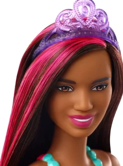 New - Dreamtopia Bambola Principessa Con Ciocca Rosa, 30.5 Cm, Giocattolo Per Bambini 3+ Anni, Multicolore Fashion Dolls