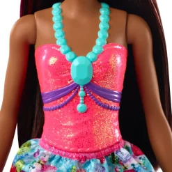New - Dreamtopia Bambola Principessa Con Ciocca Rosa, 30.5 Cm, Giocattolo Per Bambini 3+ Anni, Multicolore Fashion Dolls