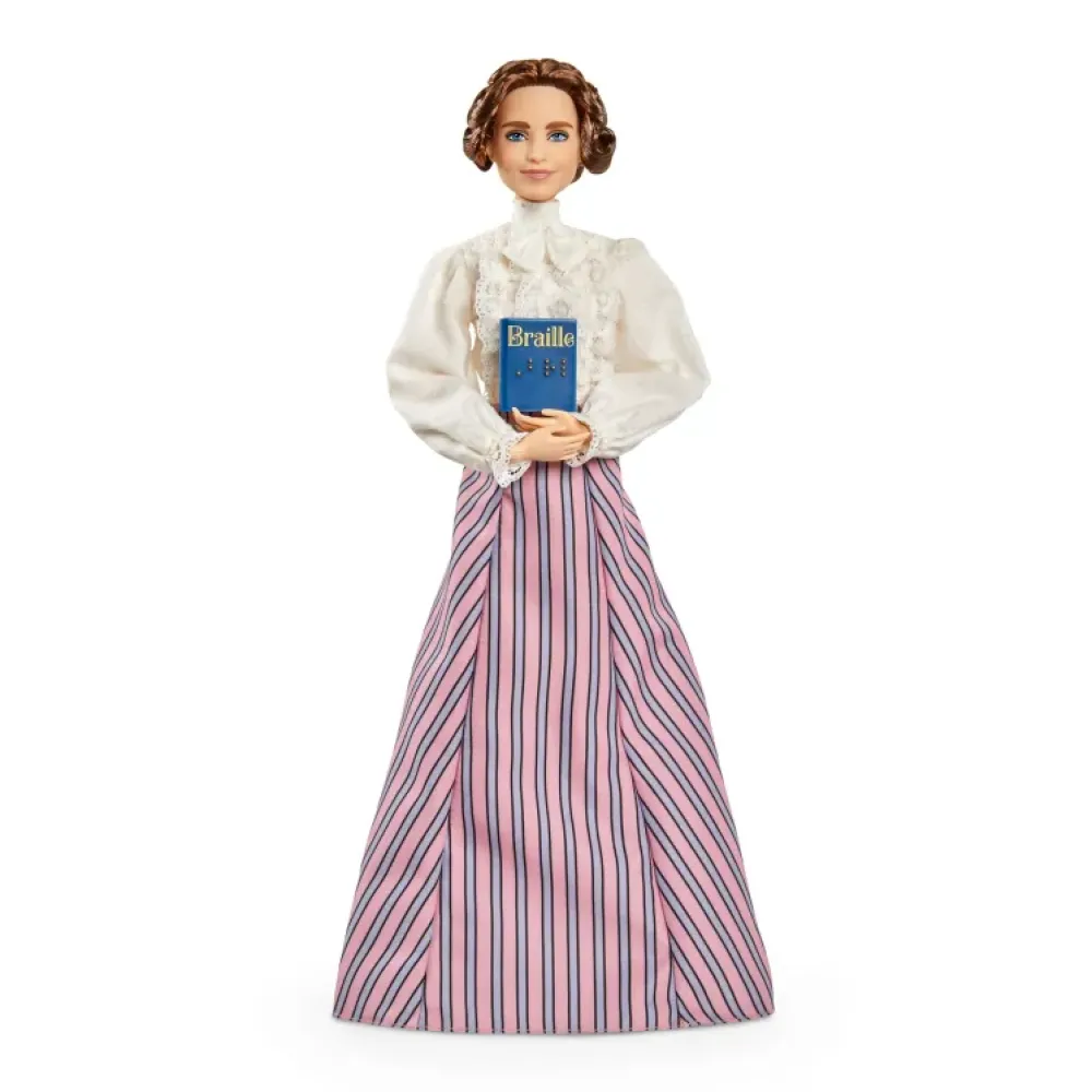 Sale Helen Keller, Bambola Da Collezione Con Blusa E Gonna, Certificato Di Autenticita, 6+ Anni Fashion Dolls