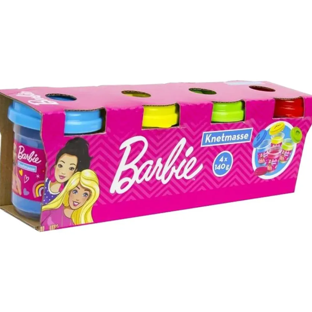 Hot Pasta Da Modellare 4 Vasetti 140Gr Plastilina E Pasta Modellabile