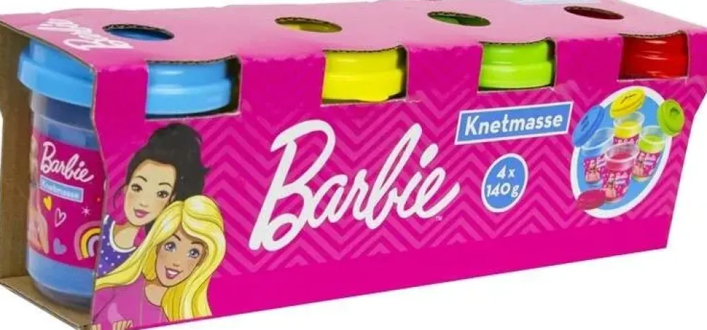 Hot Pasta Da Modellare 4 Vasetti 140Gr Plastilina E Pasta Modellabile