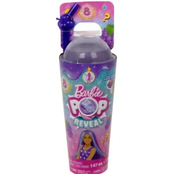 Best Pop! Reveal Serie Frutta Bambola, Tema Spuma D'Uva Con 8 Sorprese Tra Cui Cucciolo E Accessori Slime Fashion Dolls