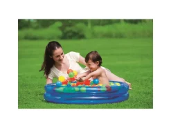 Clearance Piscina Baby Cm. 91X20, Include 50 Palline Gonfiabili Per Bambini