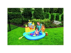 Clearance Play Center Nave 140X130X104 Cm Con Pesci E Accessori Gonfiabili Gonfiabili Per Bambini