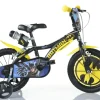 New Bicicletta Da Bambino Batman Ruota 14 Pollici Con Rotelle, Freno E Scudo Anteriore Adatta A 5-7 Anni Ideale Per Imparare A Pedalare In Autonomia Con Massima Sicurezza Biciclette Per Bambini