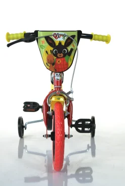 Clearance Bicicletta Per Bambini 12 Telaio In Acciaio, Ruote In Gomma Gonfiabili, Stabilizzatori Di Serie E Freno Anteriore Ideale Per Bambini Di Altezza 87-100Cm, 3-5 Anni Biciclette Per Bambini