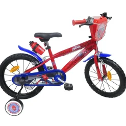Bicicletta Per Bambini Dai 4 Ai 6 Anni Da 16 Pollici Di Spiderman Con Stabilizzatori Laterali Biciclette Per Bambini