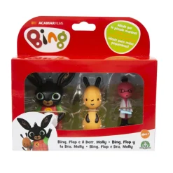 Clearance Set 3 Mini Personaggi, , Flop E Dottor Molly, Dai Colori Luminosi E Dalle Giuste Dimensioni Per Le Mani Dei Piu Piccoli Mondi Immaginari