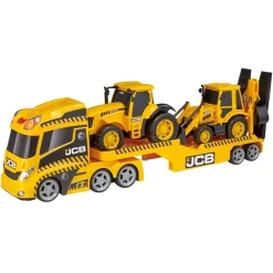 New Bisarca 2 Veicoli Cantiere Camion, Trattori E Ruspe