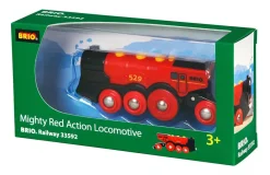 New Grande Locomotiva Rossa A Batterie Costruzioni In Legno