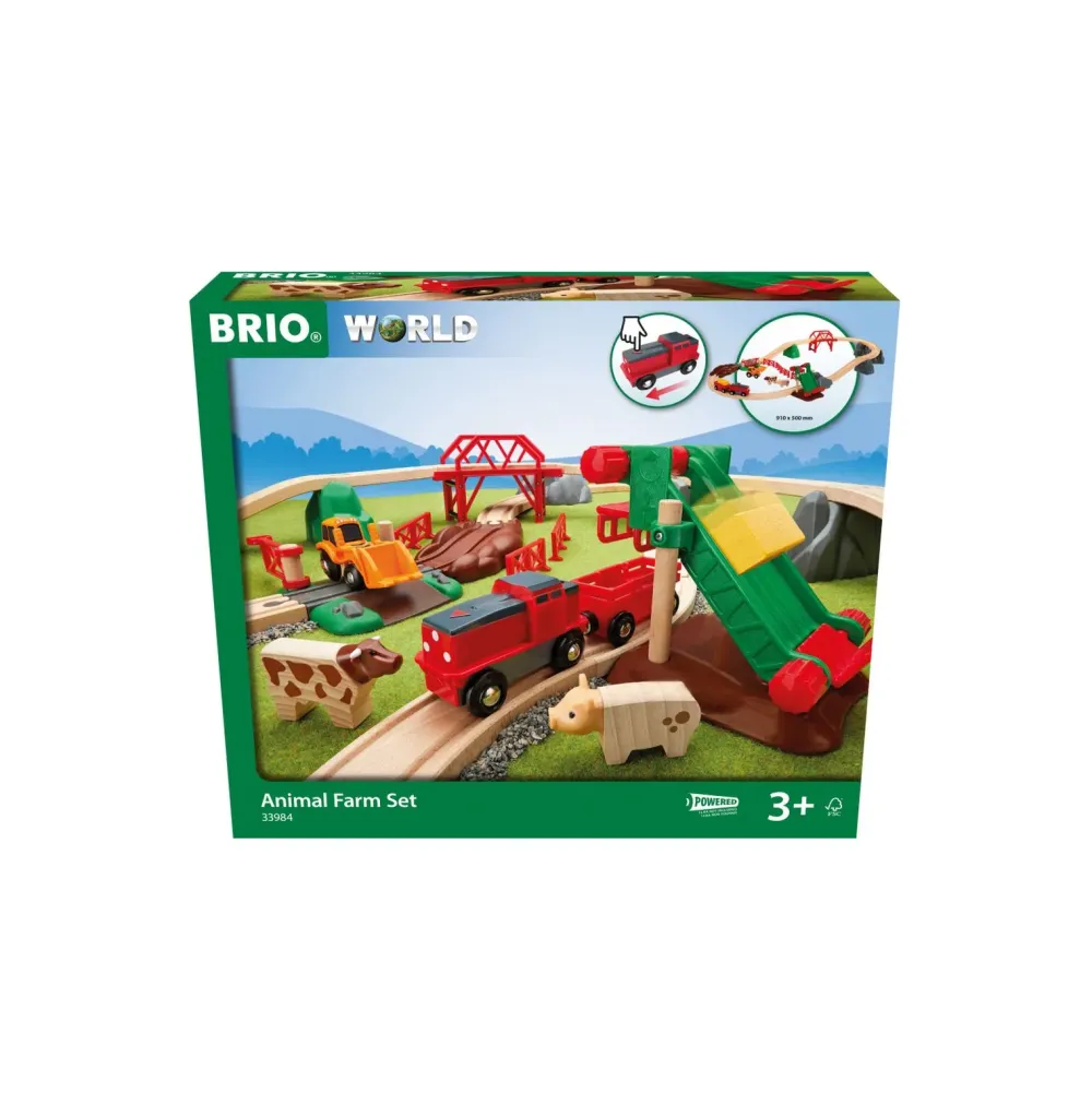 Hot Set Fattoria Degli Animali Costruzioni In Legno