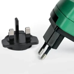 Clearance Caricabatteria 6V Con Spina Intercambiabile (Eu/Gb) E Spinotto Jack Per Batterie Cavalcabili Elettrici