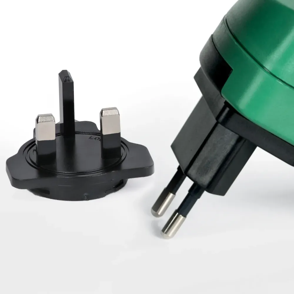 Clearance Caricabatteria 6V Con Spina Intercambiabile (Eu/Gb) E Spinotto Jack Per Batterie Cavalcabili Elettrici