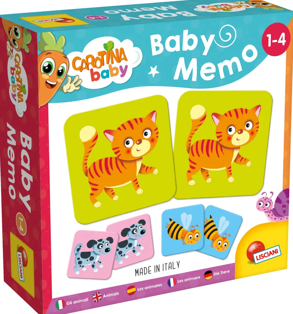 New Carotina Baby Memo Gli Animali Primi Apprendimenti