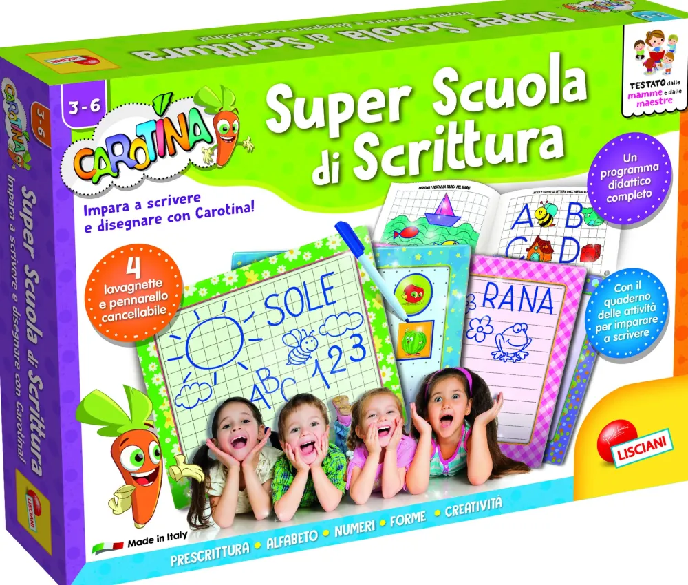 Outlet Carotina Super Scuola Di Scrittura Primi Apprendimenti