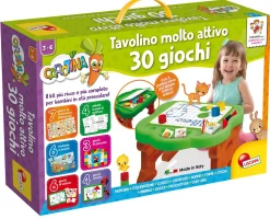 Hot Carotina Tavolino Molto Attivo 30 Giochi Primi Apprendimenti