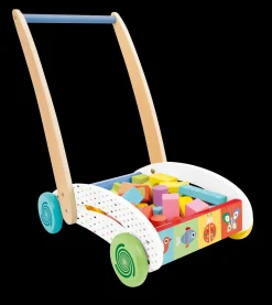 Discount Carrellino Primi Passi Con Costruzioni Giochi Educativi In Legno