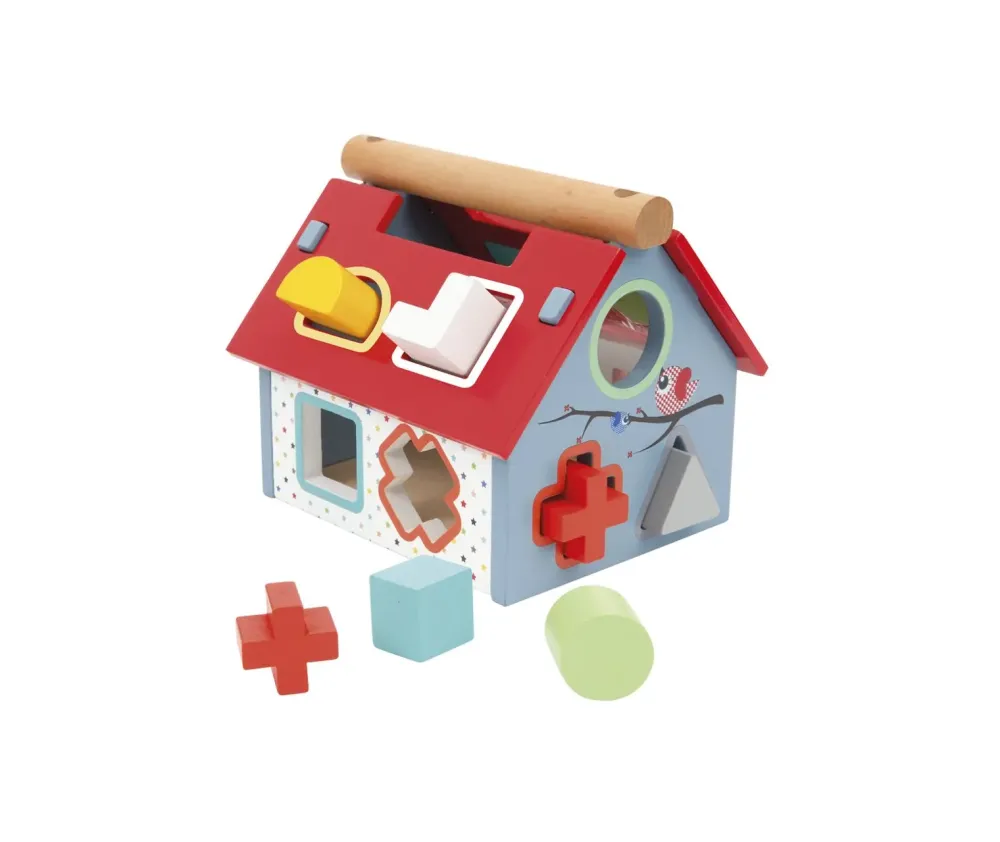 Best Casetta Tante Forme Giochi Da Tavolo In Legno