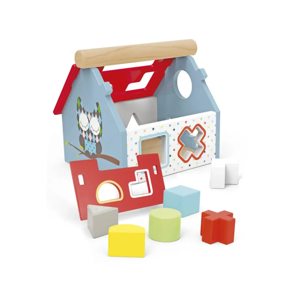 Best Casetta Tante Forme Giochi Da Tavolo In Legno