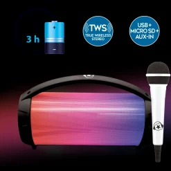 New Cassa Con Microfono Tablet E Giochi Interattivi