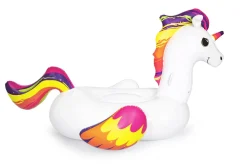 Online Cavalcabile Fashion Unicorno Luxury , Cm 224 164, Con Maniglie Gonfiabili Per Bambini