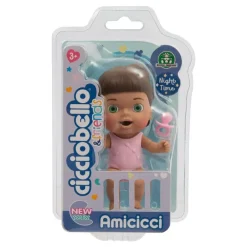 Hot Ccb Amicicci Blister Night-Katy E' Pronta Per Fare La Nanna Con Il Suo Body Lilla E L'Inseparabile Ciuccio Mini Dolls