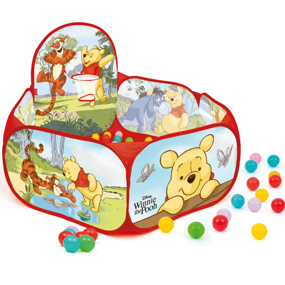 Hot Centro Gioco Con Canestro Winnie The Pooh Centri Gioco