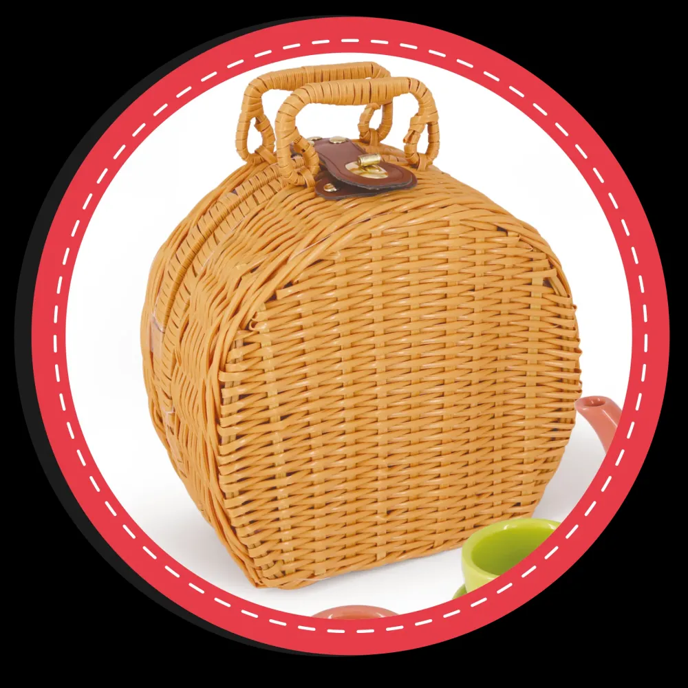 New Cestino Pic-Nic In Porcellana Giochi Di Emulazione