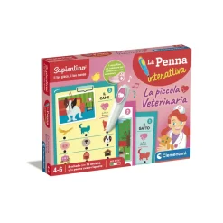 Hot Clementoni 16764 La Piccola Veterinaria Con Penna Interattiva Primi Apprendimenti