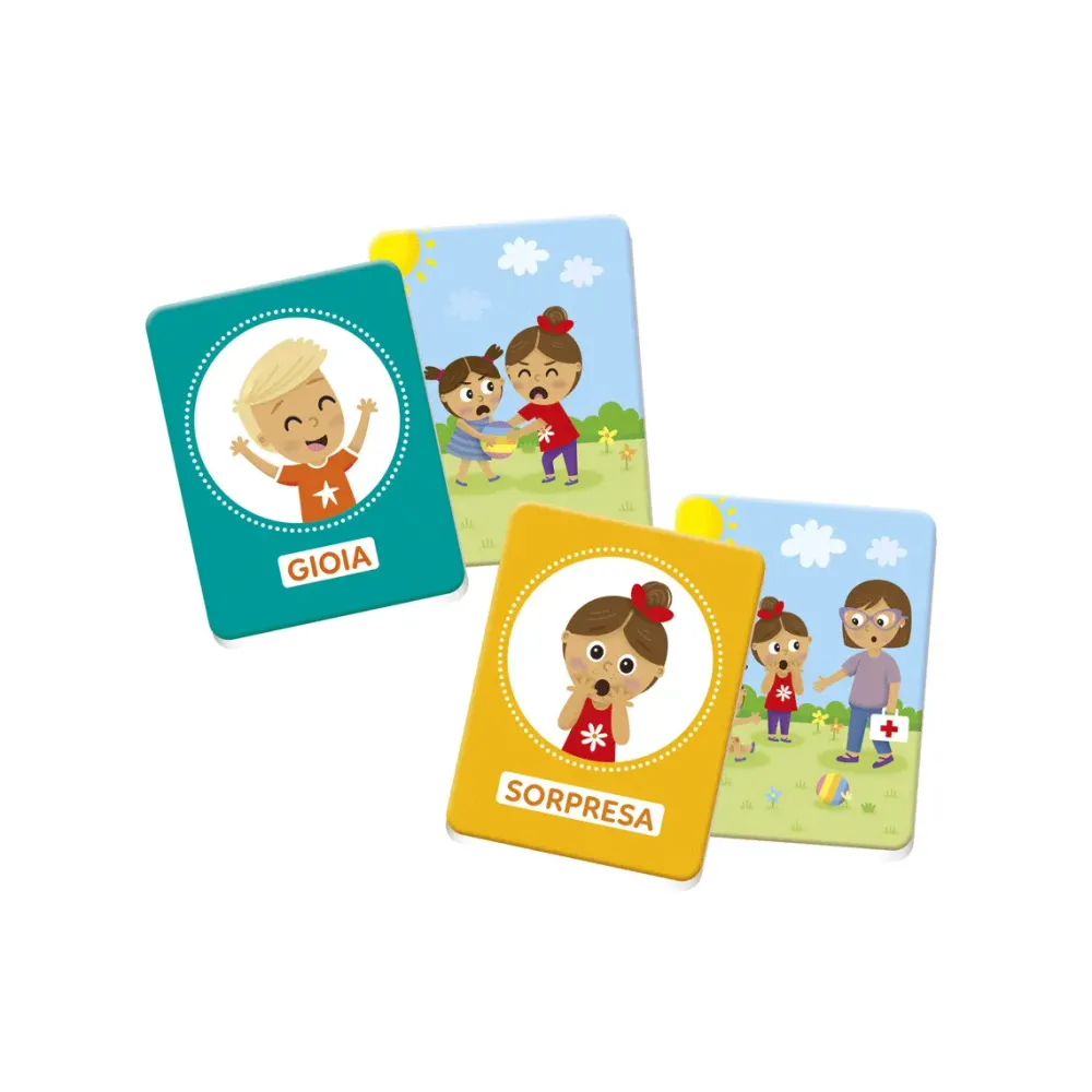 Discount Clementoni 16435 Montessori Baby Emozioni Esp 48 Carte Tattili Primi Apprendimenti